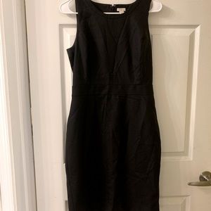 Jcrew suit dress - black